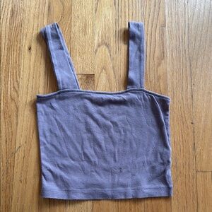 Mauve Crop Tank